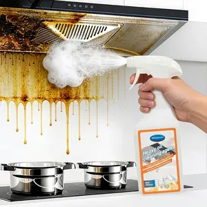 Powerful Kitchen Cleaner - Multi-Purpose Cleaning Liquid | Efficiently cleans kitchens, homes, ovens, stoves, range hoods, and sinks, comes with a spray nozzle