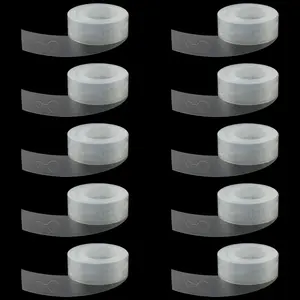 10 Rolls Balloon Arch Strip Kits Transparent Plastic Tape for Wedding & Party Backdrop Decor