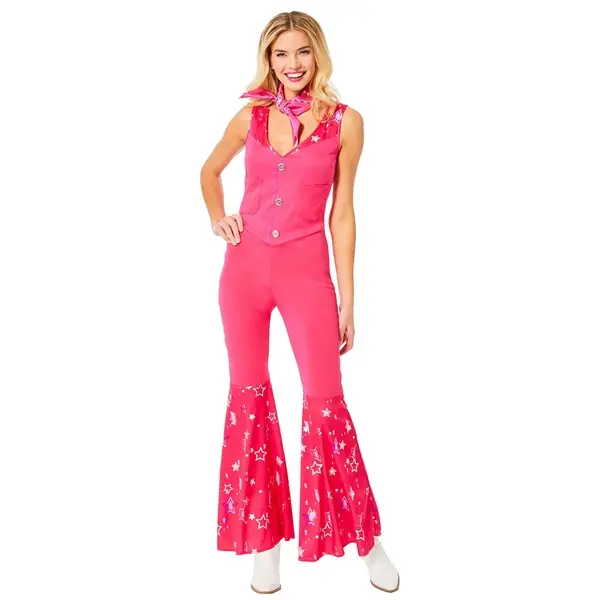 Women's Barbie Movie Barbie Cowgirl Costume Women's Barbie Movie Barbie Cowgirl Costume