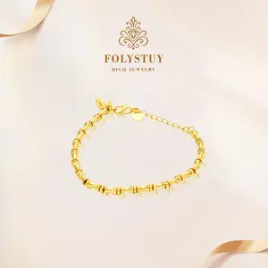 【FOLYSTUY(W0040)】Elegant Bamboo Joint Hand Chain - Exquisite Delicate Ornament for Any Occasion-Bamboo
