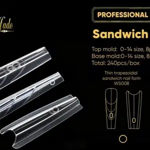 Sandwich Nail Forms coffin