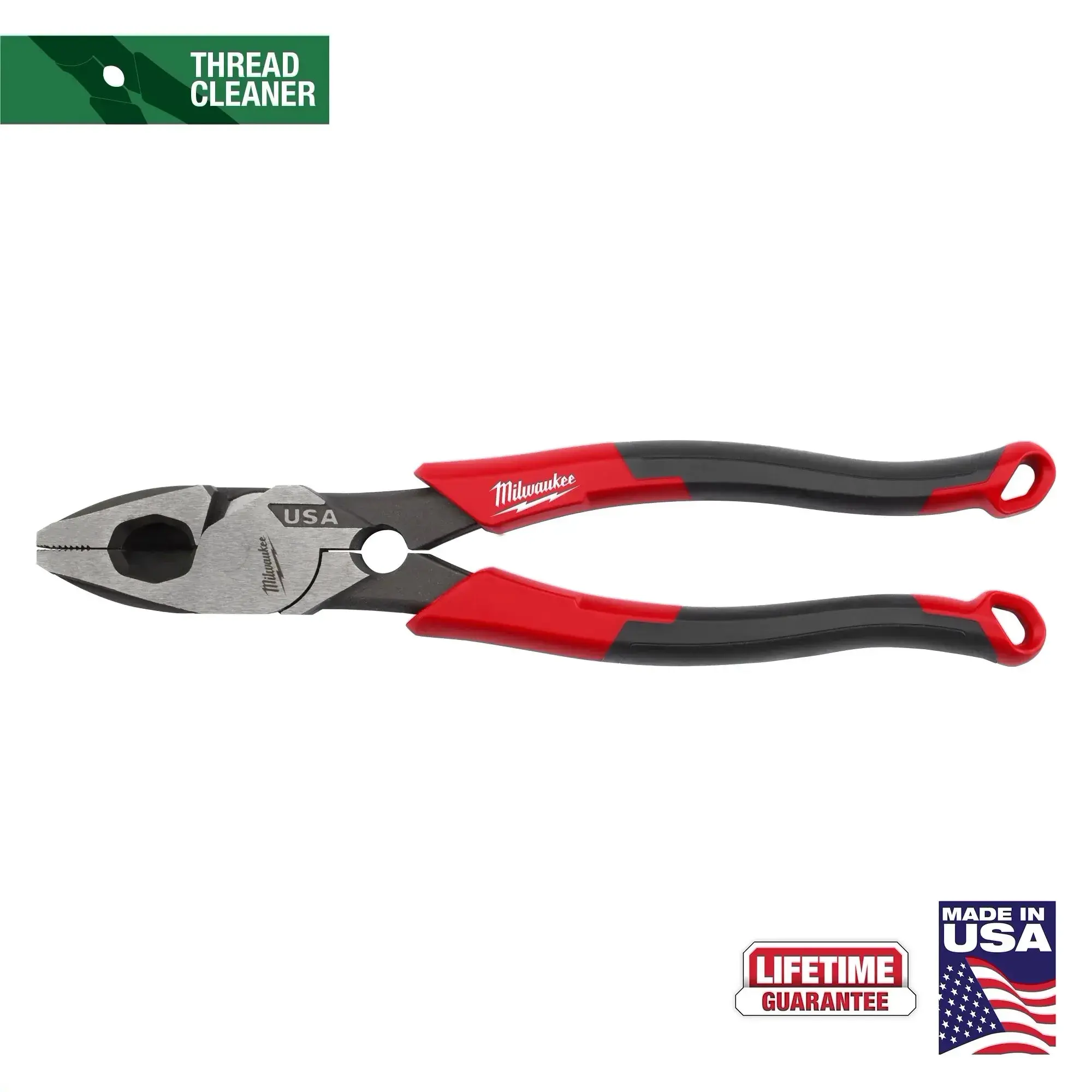 Milwaukee MT550T 9" Lineman's Pliers w/ Thread Cleaner Milwaukee MT550T 9" Lineman's Pliers w/ Thread Cleaner