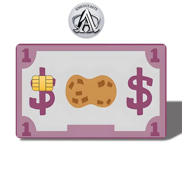 Goofy Goober Bucks Debit Card Sticker/Skin - High Quality Vinyl for Customization & Personalization - Original Design for Enhanced Experience