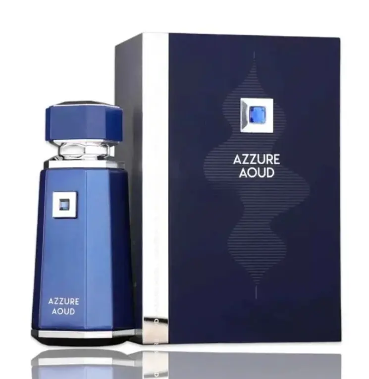 Azzure Oud French Avenue Eau de Parfum for Men 100ml (3.4oz) | Luxurious Oriental Fragrance with Bold Oud Twist