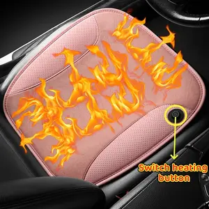 Winter Car Heated Seat Cushion, Fast Heating Insulated Chair Pad, USB Plug Universal Office Home Indoor Use, Model Xinghao, Car Seat Cushions