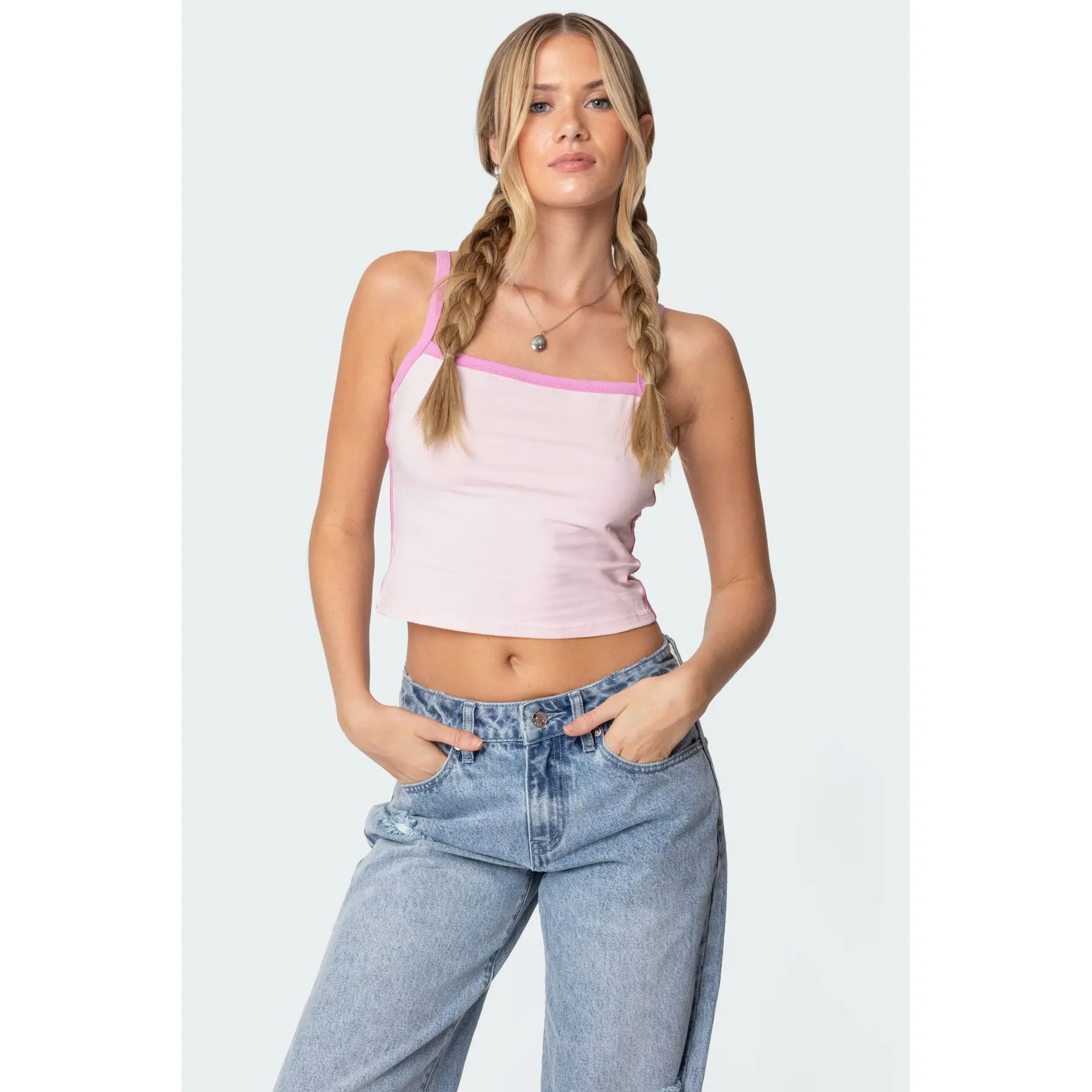 Francesca Contrast Tank Top