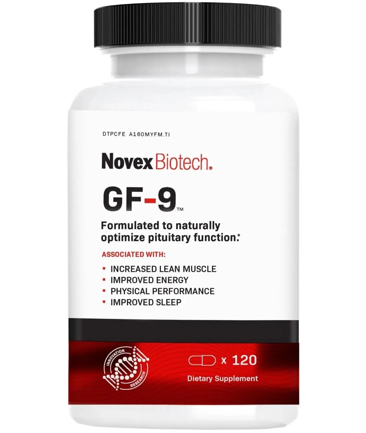 Novex Biotech GF-9 GH Boosting Supplement 120 Count