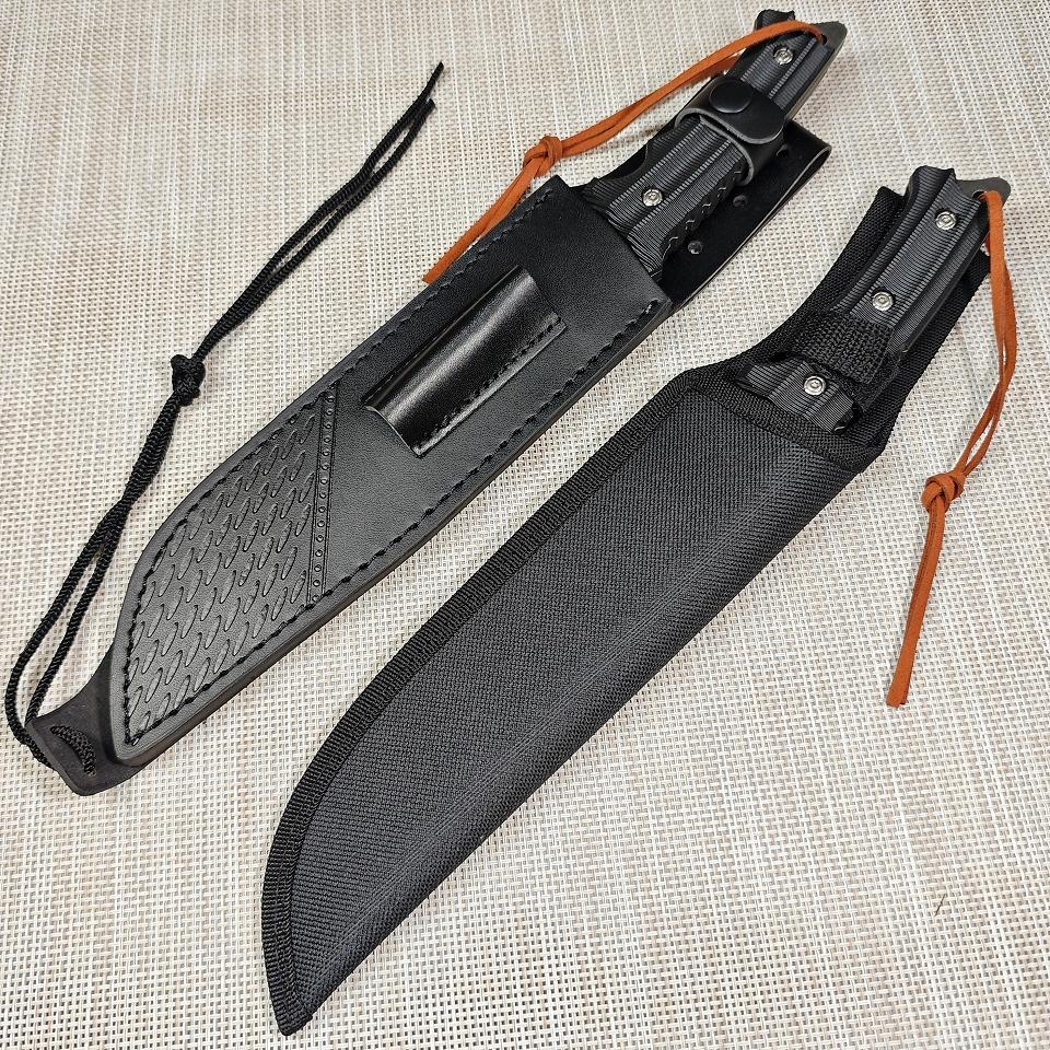 GZGY Kitchen Cleaver Knife | High Hardness Stainless Steel Butcher Knife , Heavy Duty Cutting Tool for BBQ & Camping, Men’s Gift