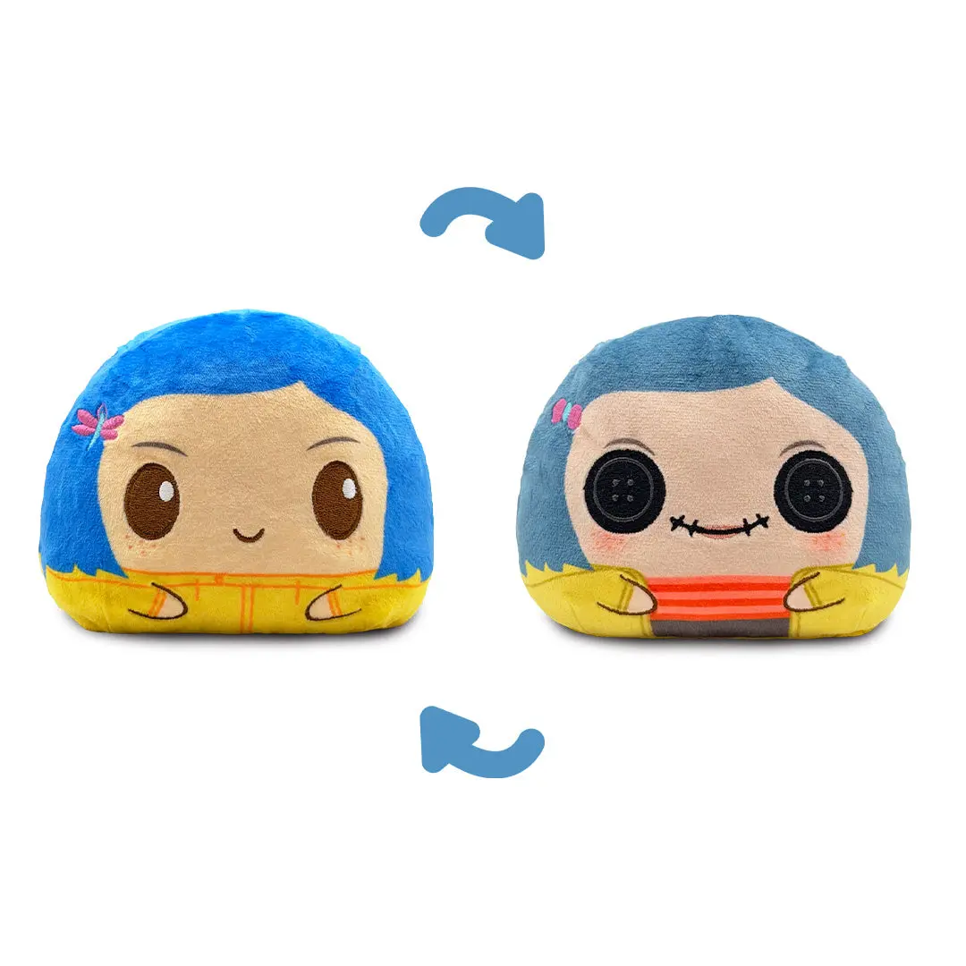Coraline 4" Reversible Plushie