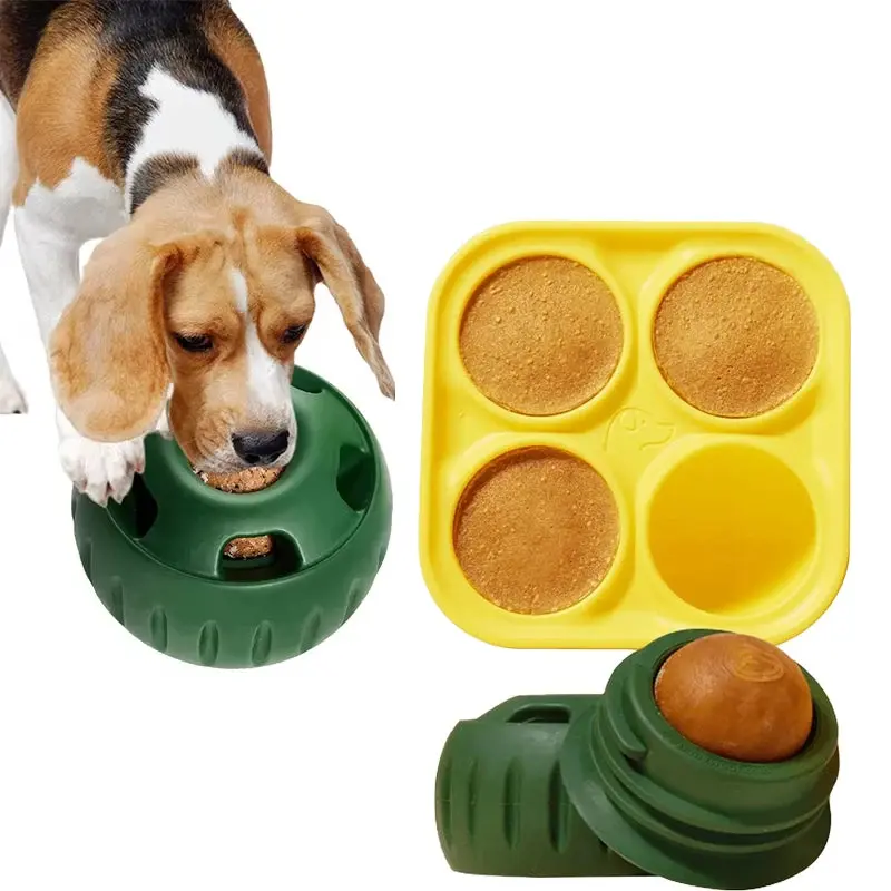 Dog Silicone Chew & Treat Mold Toy, Boredom Buster for Dogs