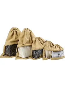 Luxury Dustproof Storage Bag, Moisture-Proof Protection Cover, Wardrobe Organizer, Bra and Panty Drawstring Pouch