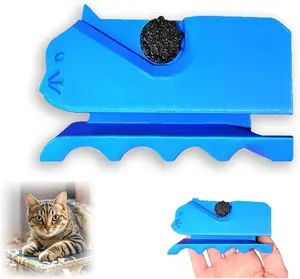 1 PC, 3D Printed Kitten Shaped Cutter – DIY Cardboard Cutter for Cat Scratchers – Handheld Cardboard Recycle Cutting Tools.