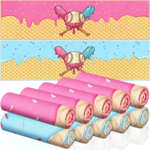 12 Pcs 30 x 9 Inch Sports Cooling Towels, Breathable Microfiber Ice Towel Fast Drying for Baseball Basketball Softball Soccer Football Volleyball, Ideal for Party Favors Team Gift, Baseball 3