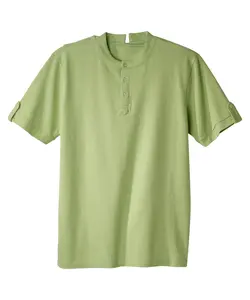 Men's Open Back Henley T-Shirt - Clearance
