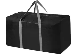 Travel Duffle Bag,96L  Duffel Bag Lightweight, Duffel Bag for Men Women,Black