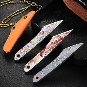 Portable keychain pocket knife, multi-functional outdoor tool, suitable for gardening, camping and DIY projects. Collectible | Commemorative knife