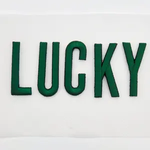 LUCKY PUFF Embroidered HAT/POCKET Patch