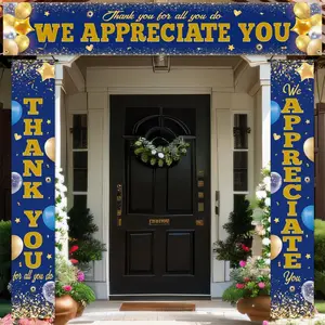 2D flat banner3 Pcs Employee Appreciation Banner We Appreciate You Decoration for Teacher Nurse Staff Coworker Thank You Banner Backdrop Decor Christmas Appreciation Party SuppliesDecorOfficeSuppliesHomeDecor HolidayParties Birthday Decorations