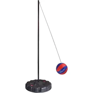 Portable Water-Base Tetherball Set with Tetherball, Pole, Rope and Base for Outdoor Backyard