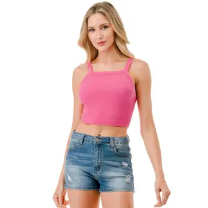 SQUARE NECK CAMI TANK TOP
