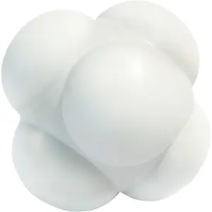Reaction Balls, Reactivity Ball for Field , Agility Trainer for Baseball, Rubber Bounce Balls for Hand-Eye Coordination  Speed Reflex