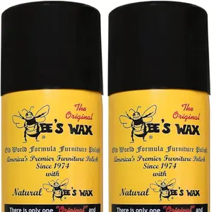 The Original Bee's Wax Old World Formula Furniture Polish 1 LB Each - 2 Pack Household Cleaning Scented Perfume
