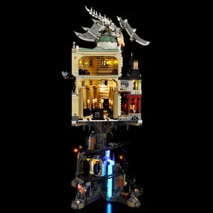LYBMTWF LED Lighting Kit for LEGO 76417 Building Model — DIY Light Kit (Model Not Included)