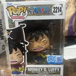 Funko Pop One piece Monkey d luffy w flag