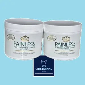 2X BUNDLE Eternal Spirit Beauty Painless Cream 118mL - Instant Pain Relief - New Reinforced Formula - CIDETERNAL DEALS