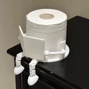 Fun Toilet Paper Holder Dispenser for Bathroom,Toilet Paper Storage,Artistic Design with Movable Joints,Ideal for Home and Office Restrooms,Bathroom Decor