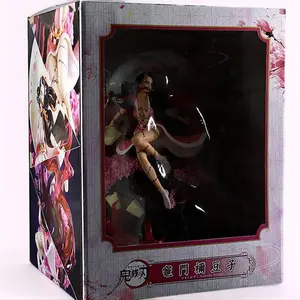 Epic Demon Slayer Nezuko Exploding Blood GK Deadly Pink Fury Unleashed Collectible Figure with Detailed Pose and Fiery Base festive home craft decor excellent gift choice toy new day Figurine Statue