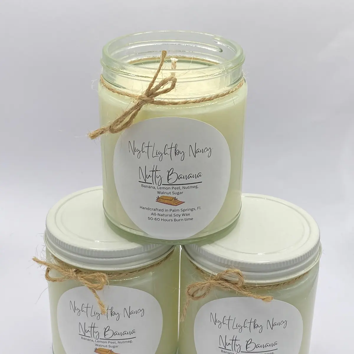 Nutty Banana Candle