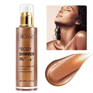 Ikzee Body Flash Oil, available in 5 colors, suitable for people of different skin tones, giving the skin a shining luster. It is suitable for events such as competitions, parties, and music festivals. Flashy and dazzling.