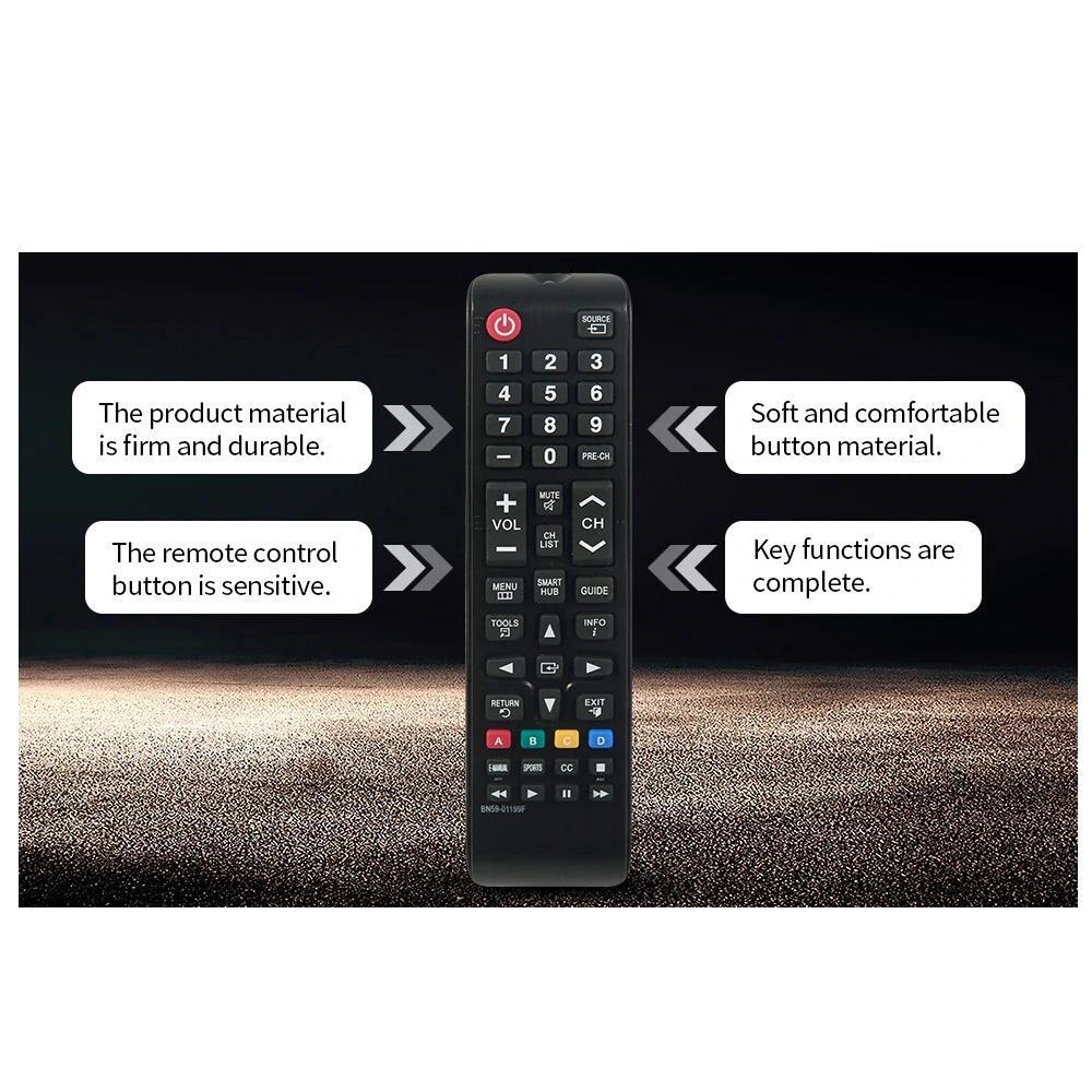 [Pack of 2] New Universal Remote for All Samsung TV Remote, Replacement Compatible for All Samsung Smart TV, LED, LCD, HDTV, 3D, Series TV