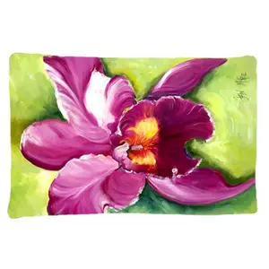 Carolines Treasures  Orchid Fabric Standard Pillowcase