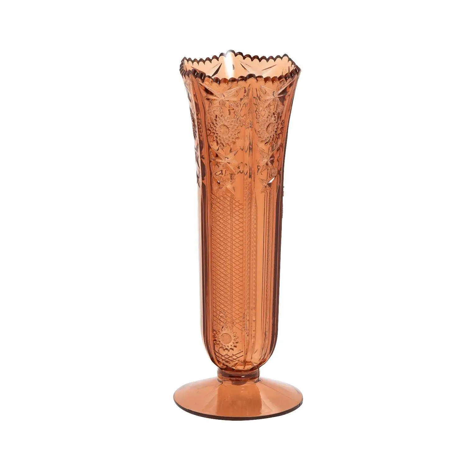 Amber Bud Vases - 12 Pc.