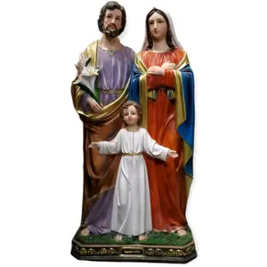 Sagrada Familia 36" Inches Tall Estatua - Detailed Figure Holy Family Statue St Joseph Mary Jesus Brand New Religious Decor Standing Ornaments