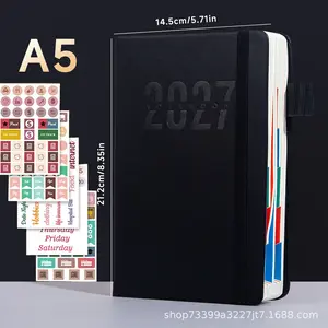 2027 Calendar Planner, Notebook Planner, Foreign Trade Plan Book, Office Efficiency Manual, Essential Tool for Organizing Tasks and Meetings