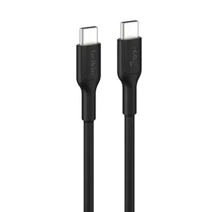 Belkin BoostCharge USB-C to USB-C Cable 60W, 3.3ft/1m, Blue Belkin BoostCharge USB-C to USB-C Cable 60W, 3.3ft/1m, Blue