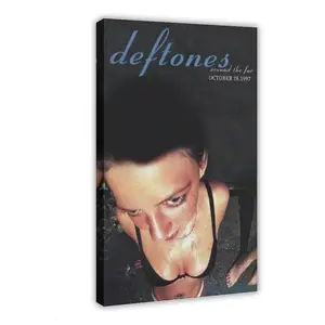 [SALE UP TO 50% - UNFRAMED] Deftones Poster Around The Fur Band Music Album Cover Print Poster (No Frame)