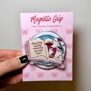 Kindle&Kobo Magnetic Grip - Spooky Bookworld