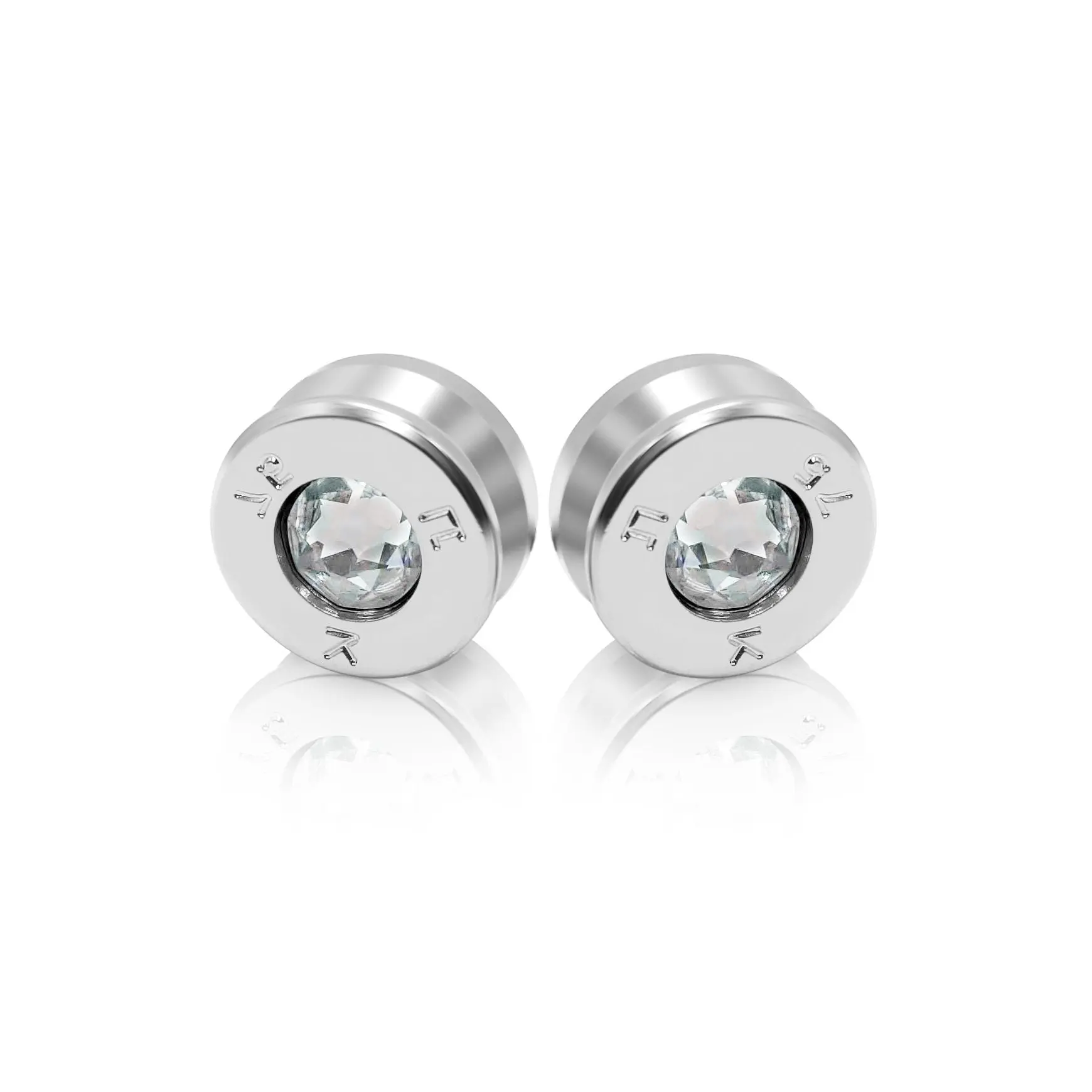 Israeli Ammo Earrings | Authentic Vintage Studs