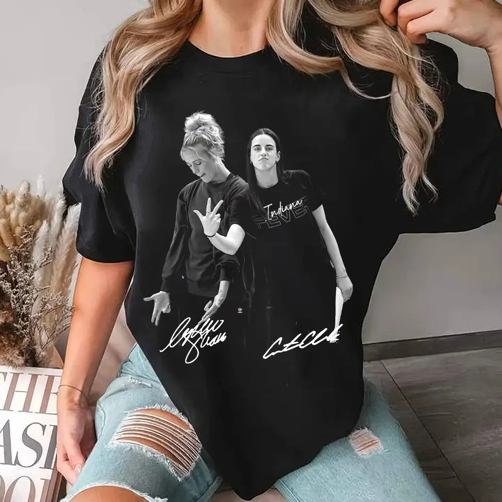 Retro 90's Sophie Cunningham Caitlin Clark Shirt, Vintage Basketball Graphic Fan Tee, Gift For Man & Woman T-Shirt