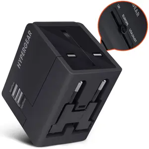 HyperGear All-in-One World Travel Adapter – Universal Plug Converter