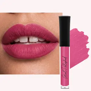 Girlpolished Bombshell Pink Liquid Matte Lip Stay | Long-Lasting Transfer-Resistant Lip Color