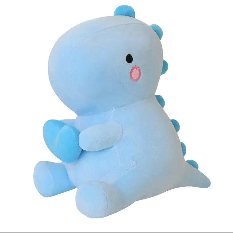 Ava Lalagaga High-Quality Cute Cartoon Heart-Holding Dinosaur Stuffed Toy - Animals and Nature Themed, Cuddly Aesthetic, Kids' Unisex Birthday Gift, House Decoration, Party Favor for Children Development