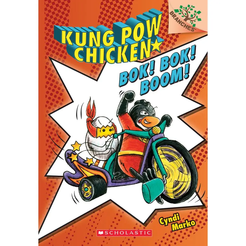 USED Book - Bok! Bok! Boom!: A Branches Book (Kung POW Chicken #2) by Marko, Cyndi (Paperback) - english