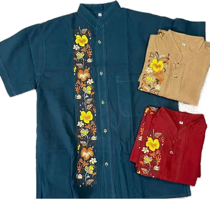 Camisas niño $20 - Hand Embroidery shirt made in Mexico color style uniqueness artesanalmente