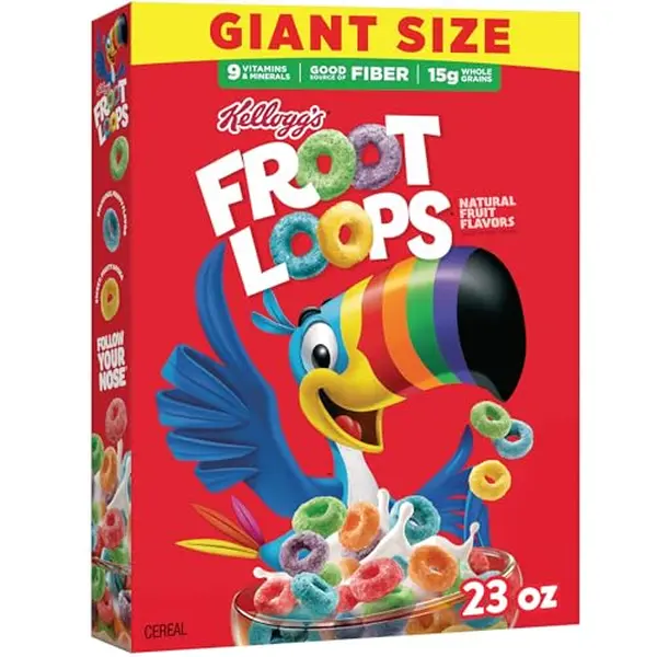 Froot Loops Original Giant Size Breakfast Cereal 23 oz
