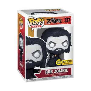 Funko Pop! Rocks - Rob Zombie (Dragula) (Glow) #337 Exclusive (Sticker may vary) Collectible Pop Vinyl Figure